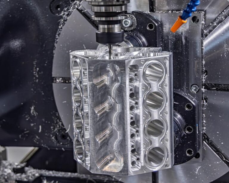 cnc precision machining (3 4 & 5 axis)